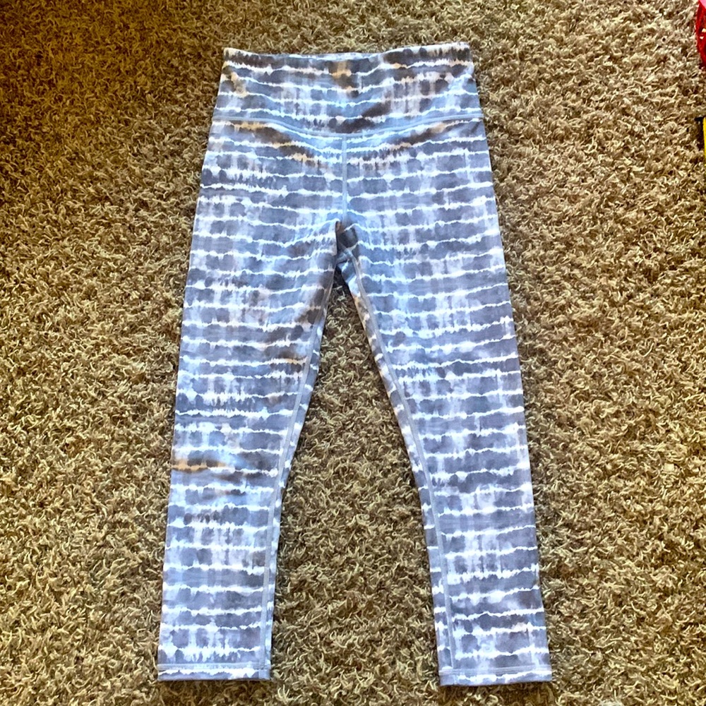 Athleta Elation Tie Dye Printed Capri